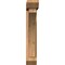 Ekena Millwork Thorton Slat Smooth Bracket w/ Offset Brace, Western Red Cedar, 5 1/2"W x 24"D x 32"H BKT0604X24X32THR06SWR - alternate 4